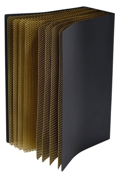 LUCIDE 78596/01/30 EXTRAVAGANZA LIVRET Lampička E14 1x40W černá, zlatá