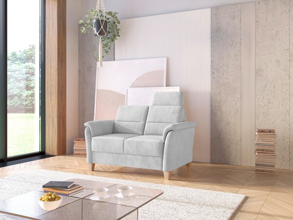 DVOUMÍSTNÁ POHOVKA, textil, barvy stříbra Sit & More - Pohovky, Online Only