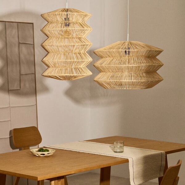 Ratanové stínidlo Kave Home Dakit 60 cm