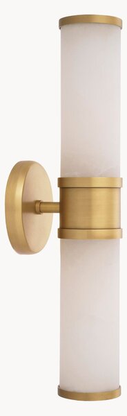 Velké nástěnné svítidlo z alabastru Claridges Double