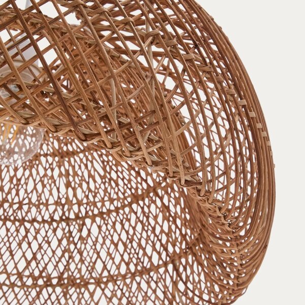 Ratanové závěsné stínidlo Kave Home Isora 60 cm