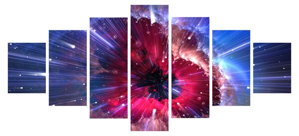 Obraz - Energie vesmíru (210x100 cm)