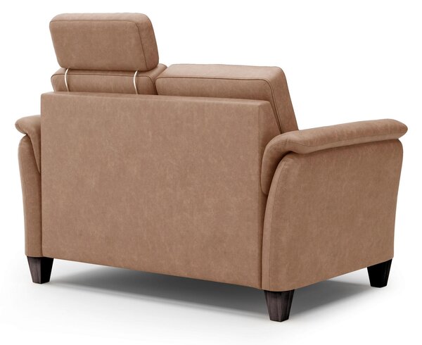 DVOUMÍSTNÁ POHOVKA, textil, koňaková Sit & More - Pohovky, Online Only