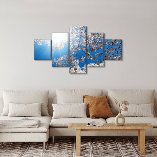 Obraz - Třešňové květy (125x70 cm)
