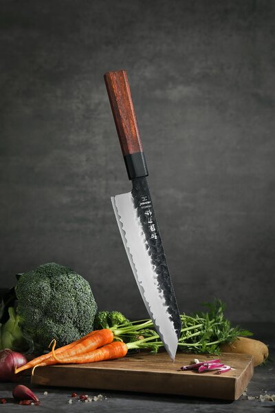 XinZuo Šéfkuchařský nůž HEZHEN PM8S 8,3"