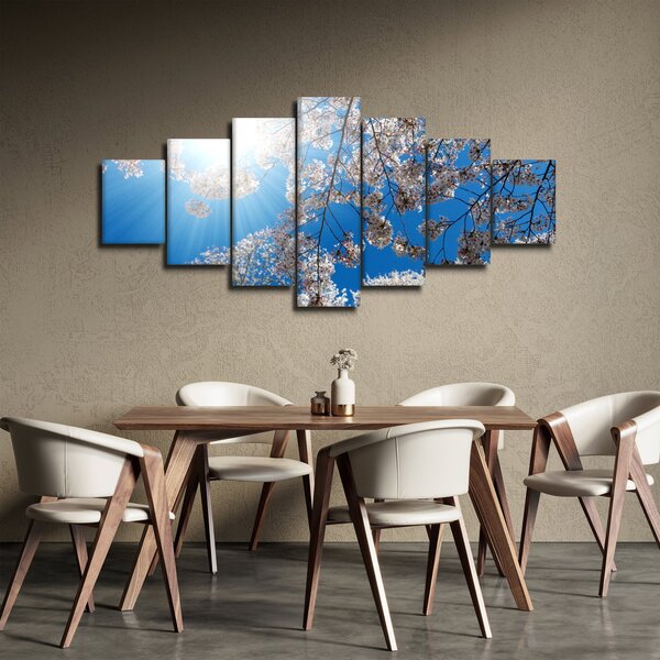 Obraz - Třešňové květy (210x100 cm)