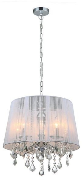 MDM-2572/5 W ITALUX Cornelia glamour křišťálové závěsné svítidlo 5x40W E14 IP20