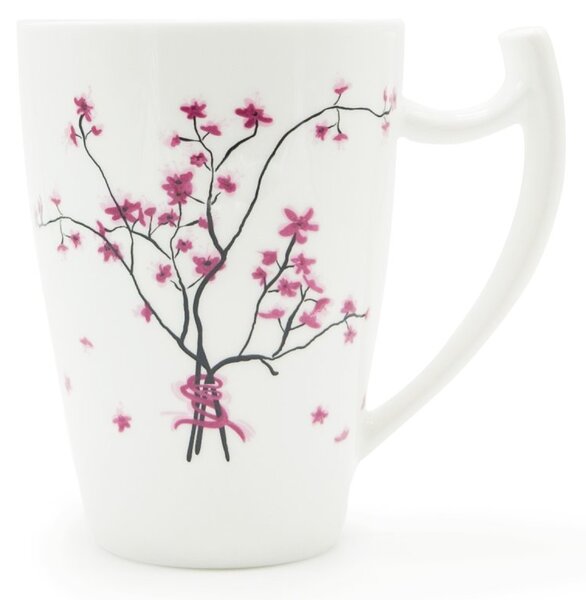 Porcelánový hrnek Tea Logic Sakura, Fine Bone China, květinový motiv, 500 ml