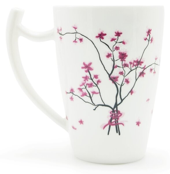 Porcelánový hrnek Tea Logic Sakura, Fine Bone China, květinový motiv, 500 ml