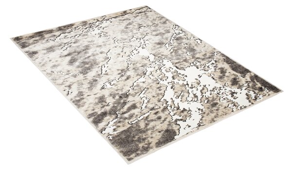 Makro Abra Kusový koberec BREEZE 31012 / 44945 Abstraktní šedý béžový krémový Rozměr: 240x340 cm