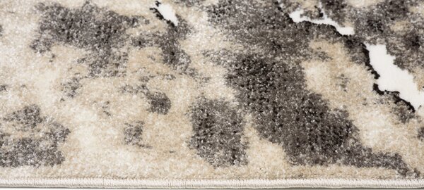 Makro Abra Kusový koberec BREEZE 31012 / 44945 Abstraktní šedý béžový krémový Rozměr: 240x340 cm