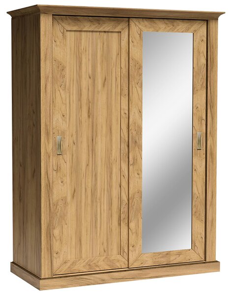 Antica K | šatní skříň A146 | 148 cm | kraft zlatý