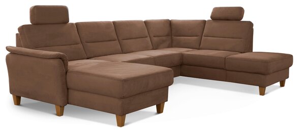 SEDACÍ SOUPRAVA, textil, hnědá Sit & More - Sedací soupravy, Online Only