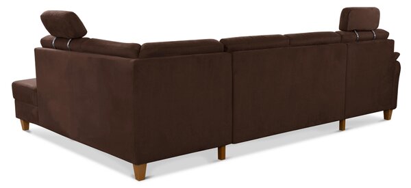 SEDACÍ SOUPRAVA, textil, tmavě hnědá Sit & More - Sedací soupravy, Online Only