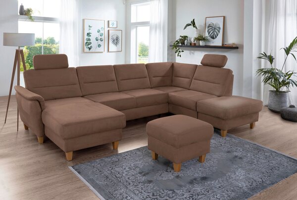 SEDACÍ SOUPRAVA, textil, hnědá Sit & More - Sedací soupravy, Online Only