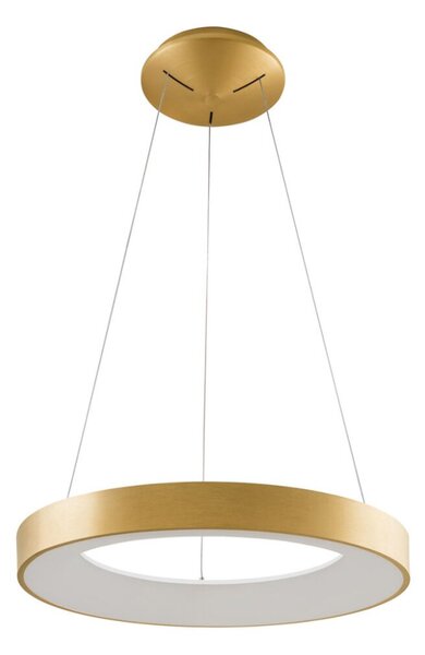 Italux 5304-840RP-GD-3 LED závesný luster Giulia D480mm 40W/2200lm 3000K zlatá, bílá