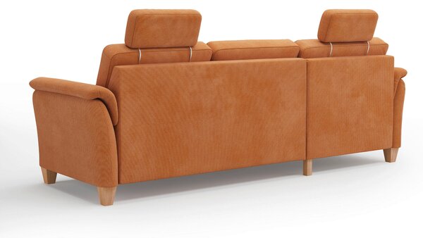 ROHOVÁ SEDAČKA, textil, terracotta Sit & More - Sedací soupravy, Online Only