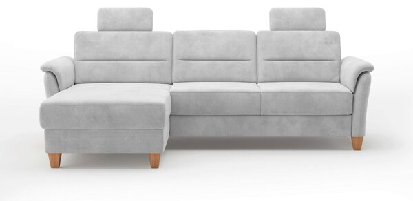 ROHOVÁ SEDAČKA, textil, barvy stříbra Sit & More - Sedací soupravy, Online Only