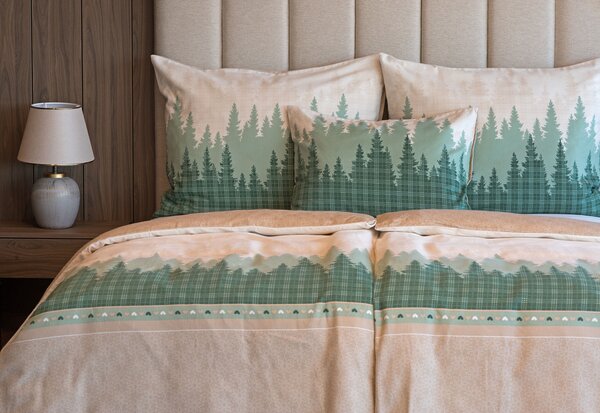 Povlečení Larsen Flanel premium 1x 140/200, 1x 70/90