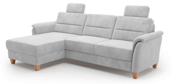 ROHOVÁ SEDAČKA, textil, barvy stříbra Sit & More - Sedací soupravy, Online Only
