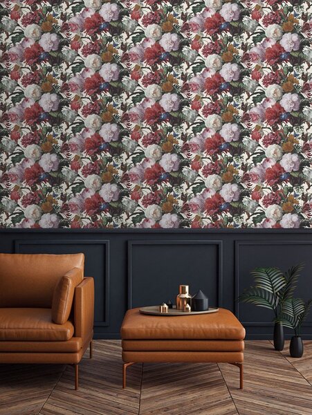 Luxusní vliesová tapeta EE22538, Květiny, Essentials, Decoprint