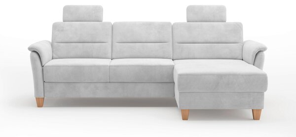ROHOVÁ SEDAČKA, textil, barvy stříbra Sit & More - Sedací soupravy, Online Only