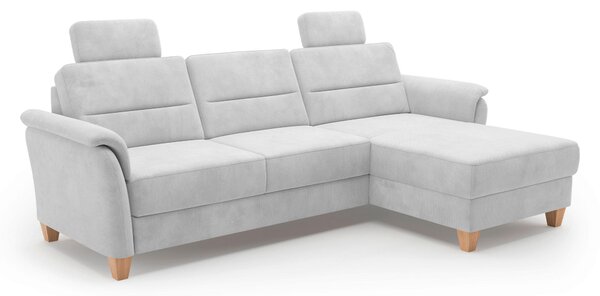 ROHOVÁ SEDAČKA, textil, barvy stříbra Sit & More - Sedací soupravy, Online Only