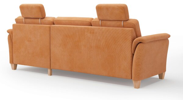 ROHOVÁ SEDAČKA, textil, terracotta Sit & More - Sedací soupravy, Online Only