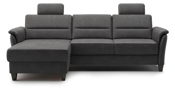 ROHOVÁ SEDAČKA, textil, antracitová Sit & More - Sedací soupravy, Online Only