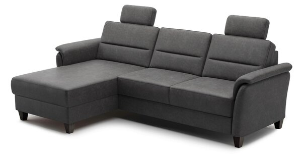 ROHOVÁ SEDAČKA, textil, antracitová Sit & More - Sedací soupravy, Online Only