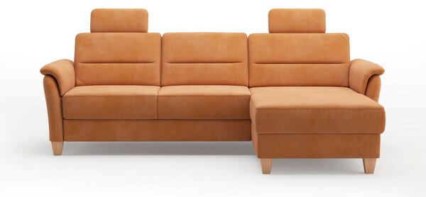 ROHOVÁ SEDAČKA, textil, terracotta Sit & More - Sedací soupravy, Online Only
