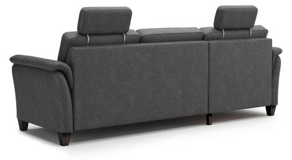 ROHOVÁ SEDAČKA, textil, antracitová Sit & More - Sedací soupravy, Online Only