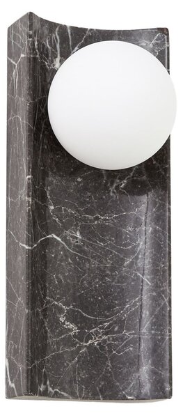 Nástěnná Svítidla Lucande, Sonto, stmívatelné, Šedá, Obývací pokoj, Mramor, Design