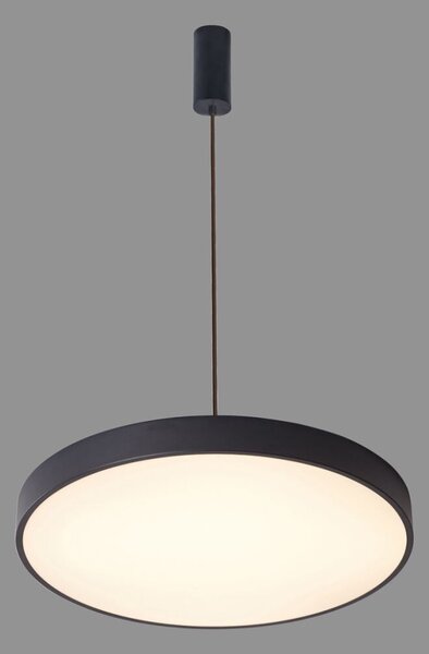 Italux 5361-860RP-BK-3 LED závěsné svítidlo Orbital D600mm 60W/3600lm 3000K černá, bílá