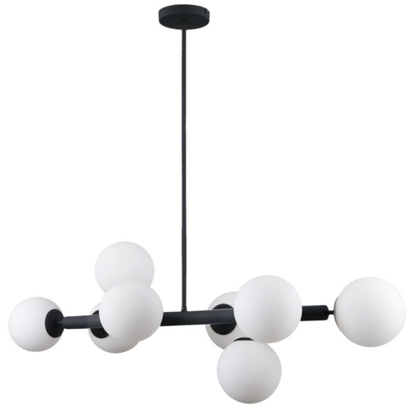 Italux PNS-5510-8-BK závěsné svítidlo Raddi 8x5W G9 černá, bílá