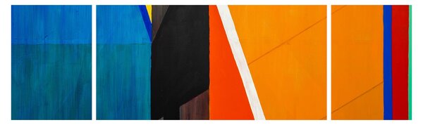 Obraz - Geometrie (170x50 cm)