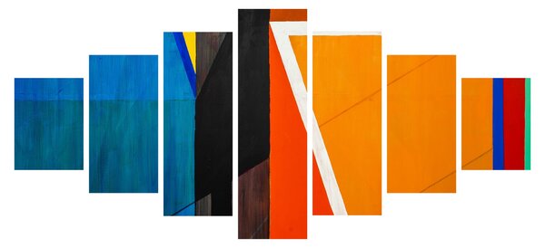 Obraz - Geometrie (210x100 cm)