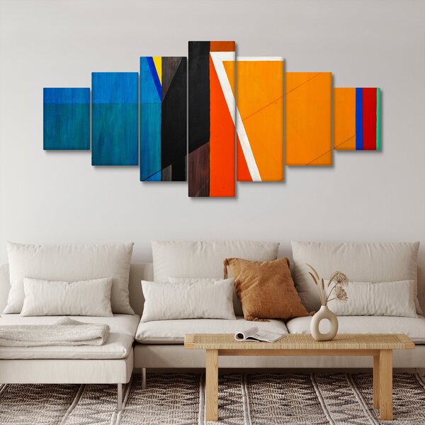 Obraz - Geometrie (210x100 cm)