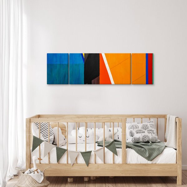 Obraz - Geometrie (170x50 cm)