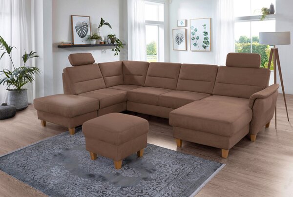 SEDACÍ SOUPRAVA, textil, hnědá Sit & More - Sedací soupravy, Online Only