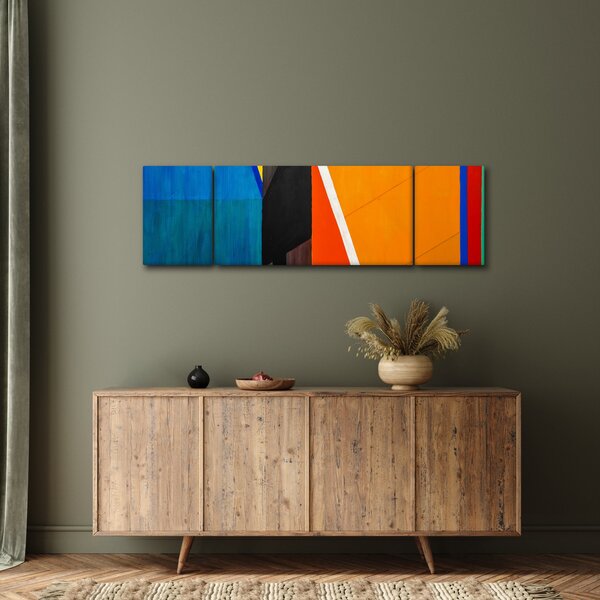 Obraz - Geometrie (170x50 cm)