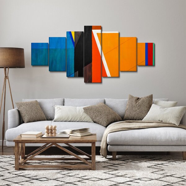 Obraz - Geometrie (210x100 cm)