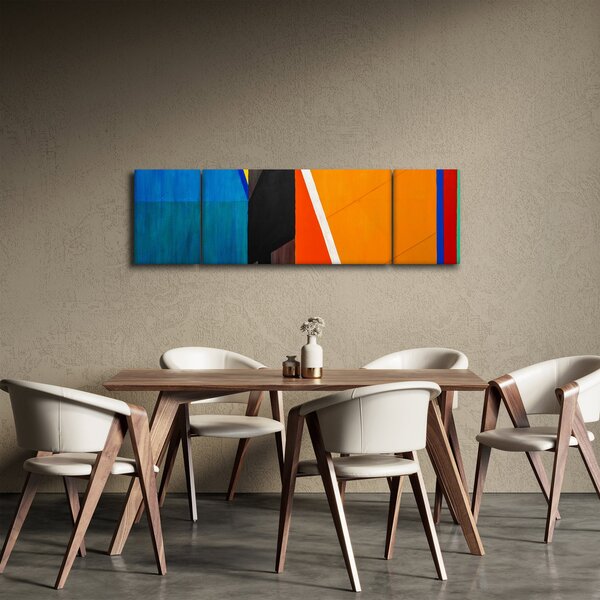 Obraz - Geometrie (170x50 cm)