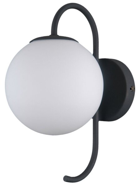 Italux WL-5500-1-BK nástěnné svítidlo Gela 1x5W G9 černá, bílá