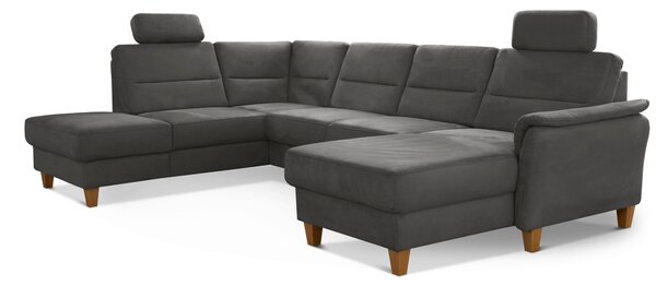 SEDACÍ SOUPRAVA, textil, šedá Sit & More - Sedací soupravy, Online Only