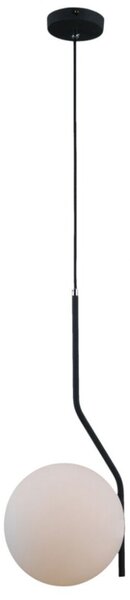 Italux PND-3300-1-BK závěsné svítidlo Carimi 1x5W E27 grafitová, bílá