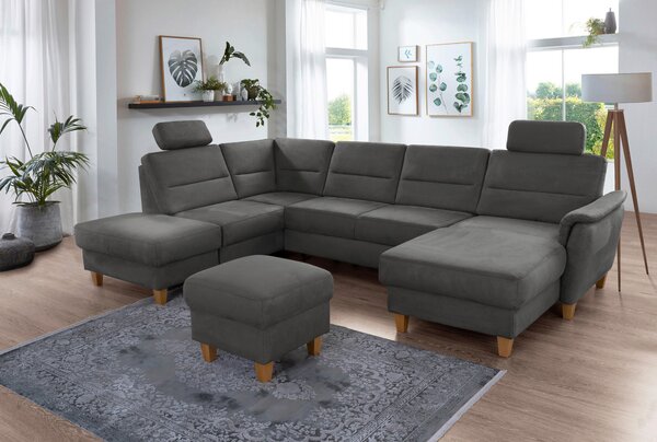 SEDACÍ SOUPRAVA, textil, šedá Sit & More - Sedací soupravy, Online Only