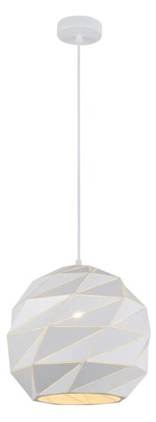 Italux PND-2424-1L-WH závěsné svítidlo Palermo D320mm 1x40W E27 bílá