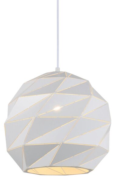 Italux PND-2424-1L-WH závěsné svítidlo Palermo D320mm 1x40W E27 bílá