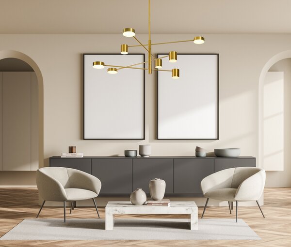ITALUX PND-16374-8-COP-3K Remdal závěsné svítidlo LED 36W/2700lm 3000K měděná